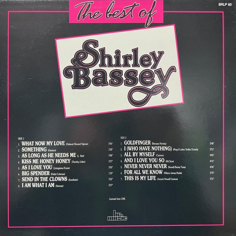 Shirley Bassey The Best Of Shirley Bassey Hot Vinyl Com