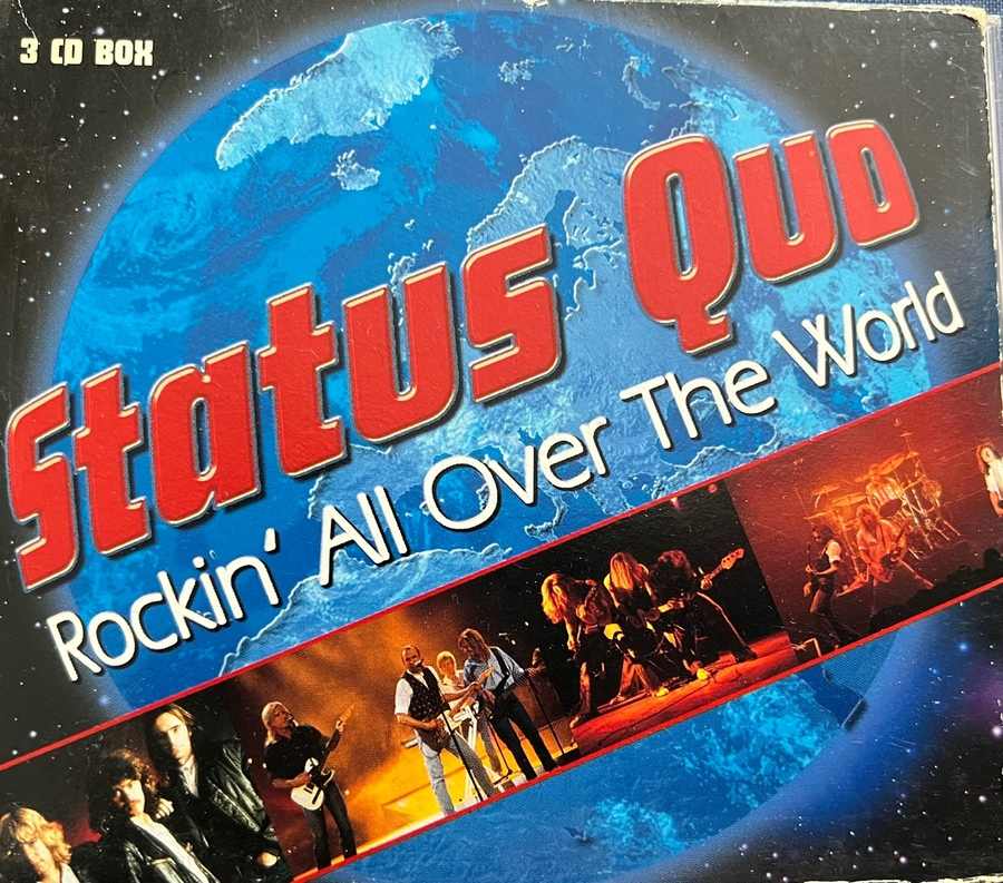 Status Quo Rockin All Over The World 3cd Hot 