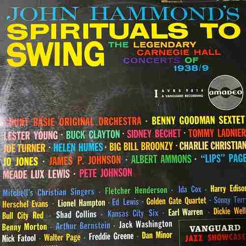 Various – John Hammond's Spirituals To Swing: The Legendary Carnegie Hall Concerts of 1938/9