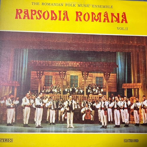 The Romanian Folk Music Ensemble Rapsodia Română – The Romanian Folk Music Ensemble Rapsodia Română