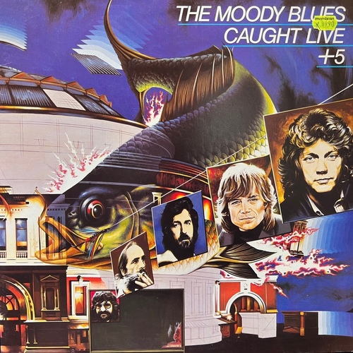 The Moody Blues ‎– Caught Live +5