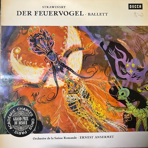 Strawinsky, Ernest Ansermet Conducting L'Orchestre De La Suisse Romande – Der Feuervogel. Ballett