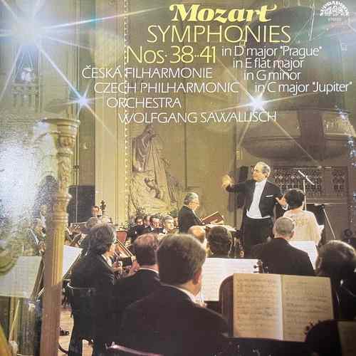 Mozart - Česká Filharmonie, Wolfgang Sawallisch – Symphonies Nos· 38··41 In D Major Prague In E Flat Major In G Minor In C Major Jupiter