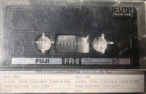 Употребявани Аудиокасетки FUJI FR 60