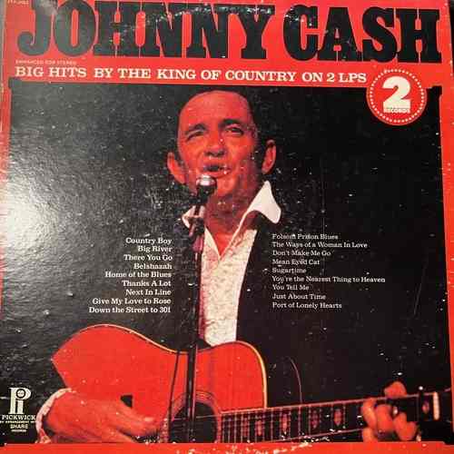 Johnny Cash – Big Hits By The King Of Country On 2 Lps