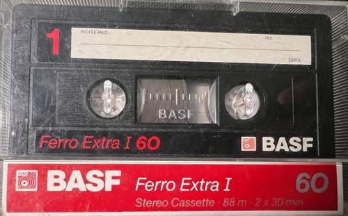 Употребявани Аудиокасетки BASF Ferro Extra 60