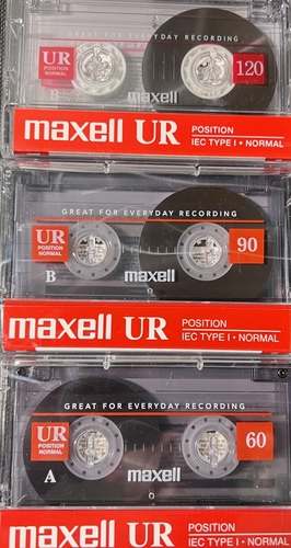 Употребявани Аудиокасетки Maxell UR 60/90/120